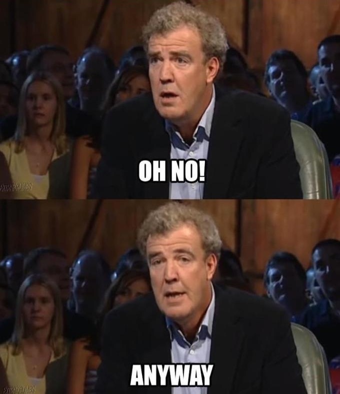 &ldquo;Oh no. Anyway.&rdquo;